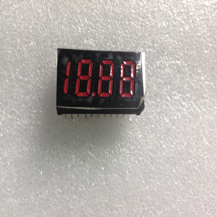 三位半数码管